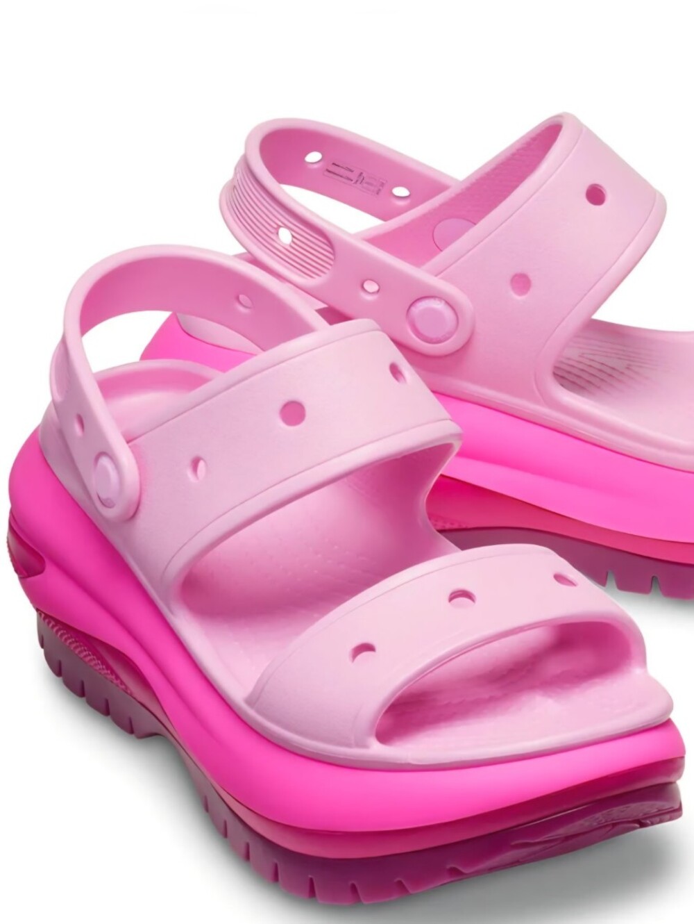 NWT!! MSRP $144, Pink CROCS, Size 7